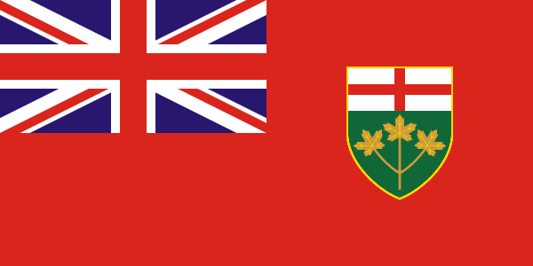 Flag of the Provence of Ontario