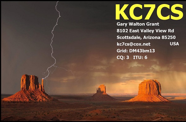 KC7CS - Gary W. Grant
