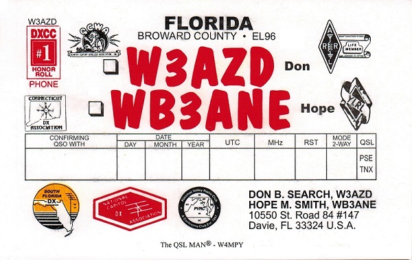 W3AZD - Donald B. 'Don' Search