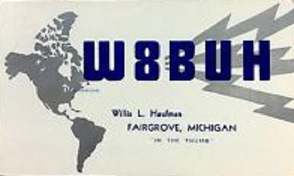 W8BUH - Willis L. 'Bill' Haufman