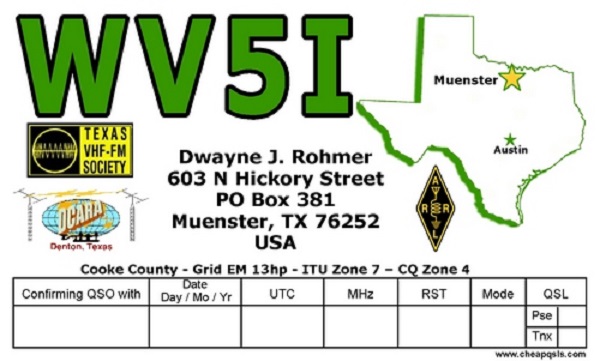 WV5I - Dwayne J. Rohmer WV5I - Dwayne J. Rohmer