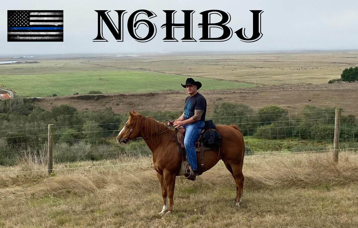 N6HBJ QSL Card - 2025
