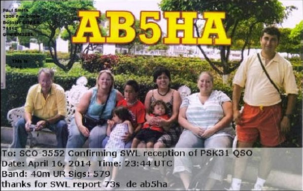 AB5HA - Paul B. 'Pablo' Smith AB5HA - Paul B. 'Pablo' Smith