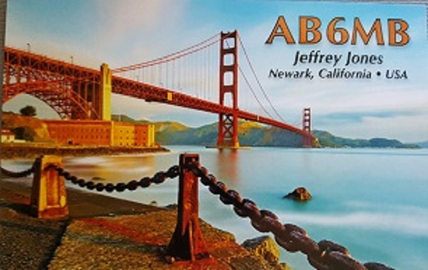 AB6MB - Jeffery N. 'Jeff' Jones AB6MB - Jeffery N. 'Jeff' Jones