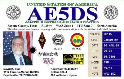 AE5DS - David K Stall AE5DS - David K Stall