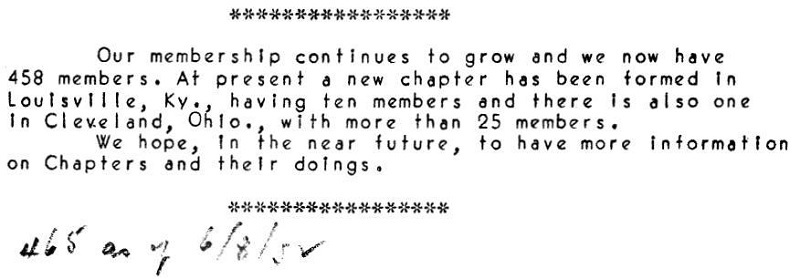 The Lost QCWA Chapter 1A