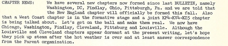 The Lost QCWA Chapter 1A