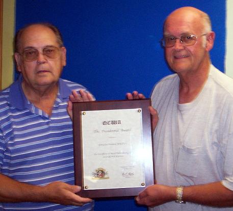 Gary Shepard, WA5FLV2010 Presidential Award Winner Gary Shepard, WA5FLV2010 Presidential Award Winner