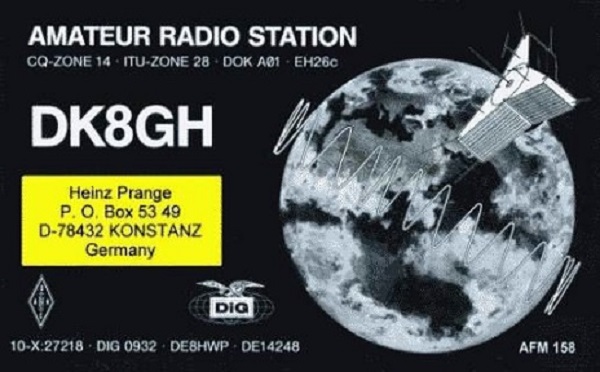 DK8GH - Heinz Prange DK8GH - Heinz Prange