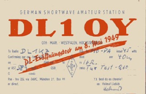 DL1OY - Helmut Liebich