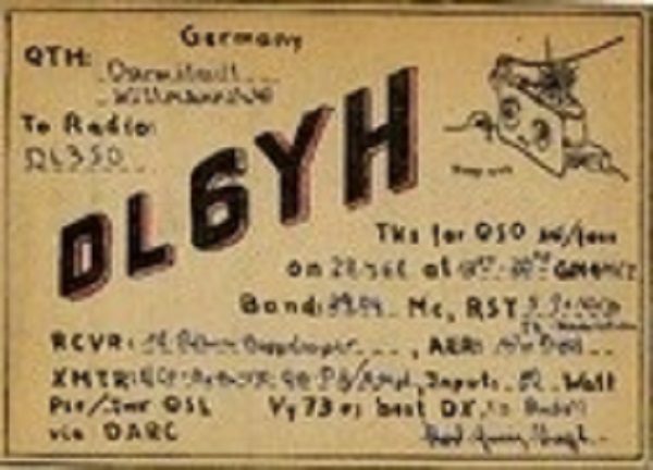 DL6YH - Karl-Heinz Vogt DL6YH - Karl-Heinz Vogt