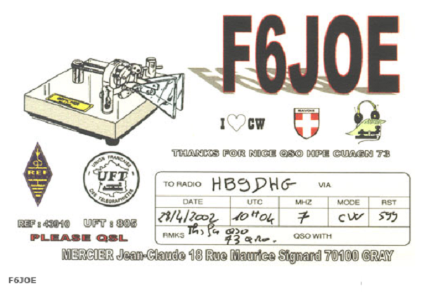 F6JOE - Jean-claude 'Jean' Mercier