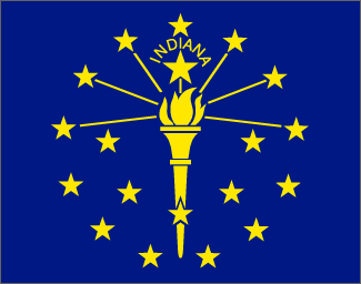 Indiana State Flag