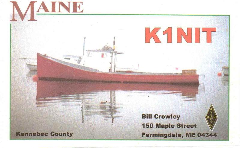K1NIT - William F. 'Bill' Crowley K1NIT - William F. 'Bill' Crowley