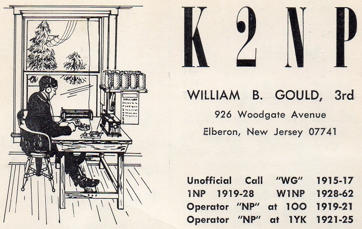 K2NP - William B. Gould K2NP - William B. Gould