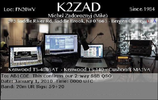 K2ZAD - Michel 'Zike (Zi-Key)' Zadoroznyj K2ZAD - Michel 'Zike (Zi-Key)' Zadoroznyj