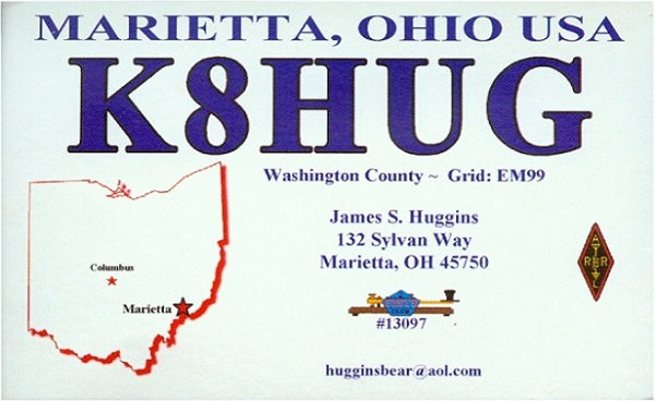 K8HUG - James S. 'Jim' Huggins K8HUG - James S. 'Jim' Huggins