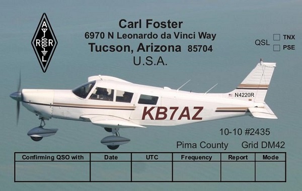KB7AZ - Carl G. Foster KB7AZ - Carl G. Foster