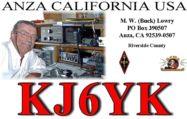 KJ6YK - Merrill W. 'Buck' Lowry