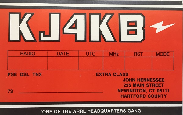 N1KB - John C. Hennessee