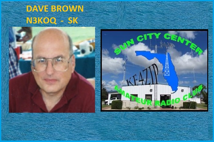 N3KOQ - David W. Brown N3KOQ - David W. Brown