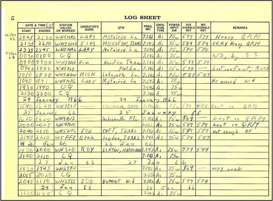 N5LB - Lionel Booth N5LB - Lionel Booth
