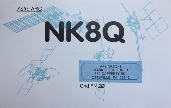 NK8Q - Mark J. Schreiner NK8Q - Mark J. Schreiner