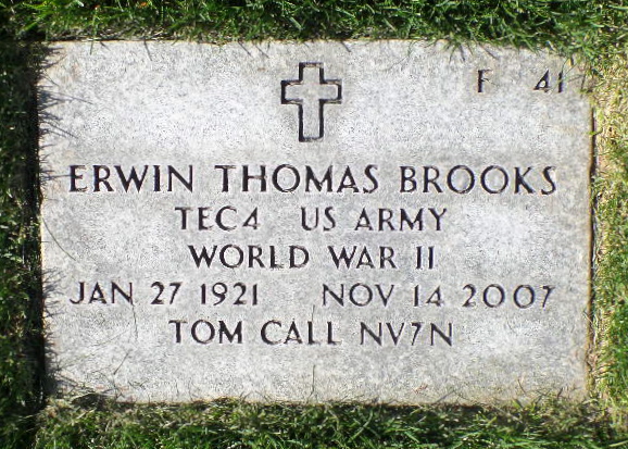 NV7N - Erwin T. 'Tom' Brooks NV7N - Erwin T. 'Tom' Brooks