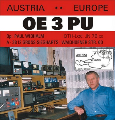 OE3PU - Paul Widhalm OE3PU - Paul Widhalm