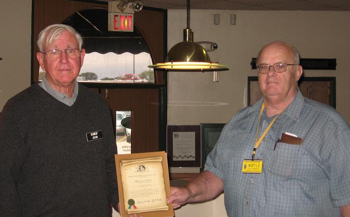 John, JGØSF - Meritorious Service Award Jack, KGØSF - Meritorious Service Award