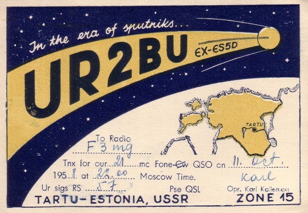 UR2BU - Karl Kallemaa UR2BU - Karl Kallemaa