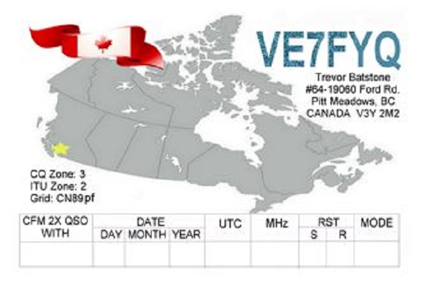 VE7FYQ - Trevor Batstone