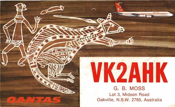 VK2AHK - Geoffrey B. Moss