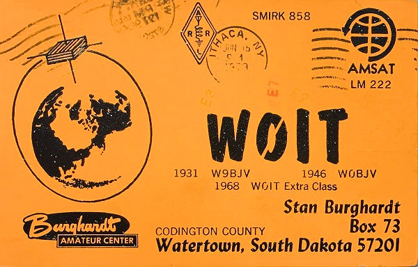 WØIT - Stanley L. 'Stan' Burghardt WØIT - Stanley L. 'Stan' Burghardt