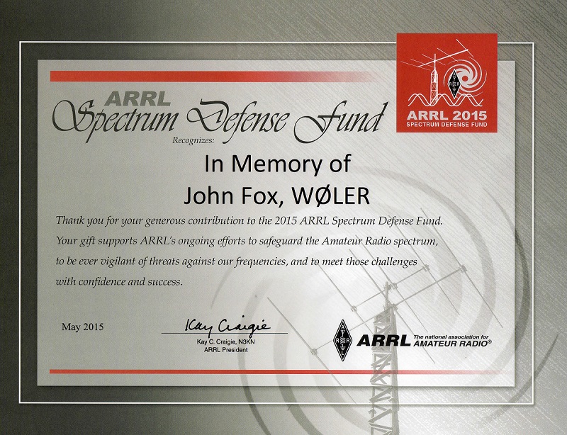 WØLER - John C. Fox 