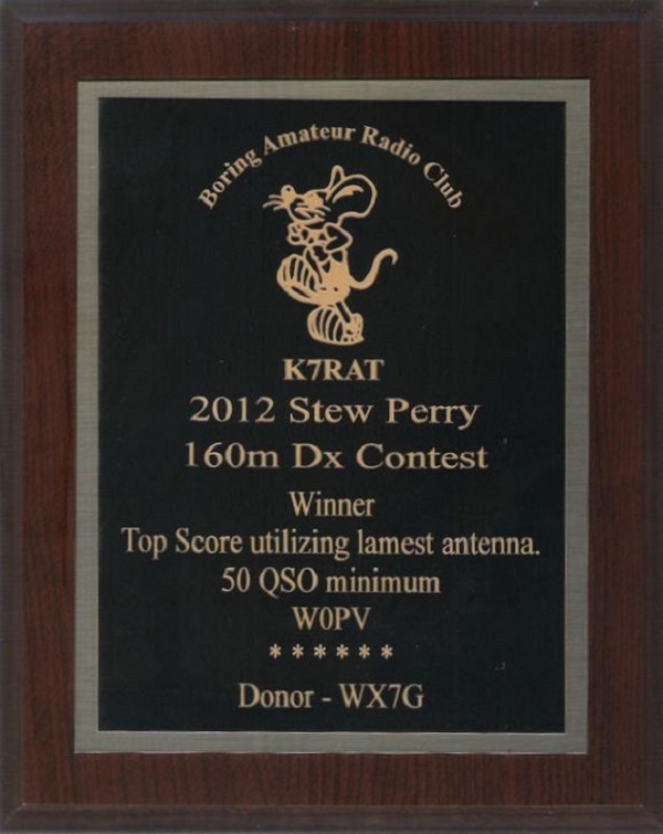 W1BB - Stewart S. 'Stew' Perry
