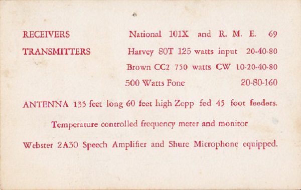 W1CPI - Oliver W. 'Skipper' Greene