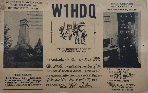 W1HDQ - Edward P. 'Ed' Tilton W1HDQ - Edward P. 'Ed' Tilton