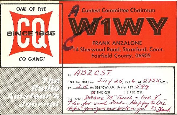 W1WY - Frank A. Anzalone