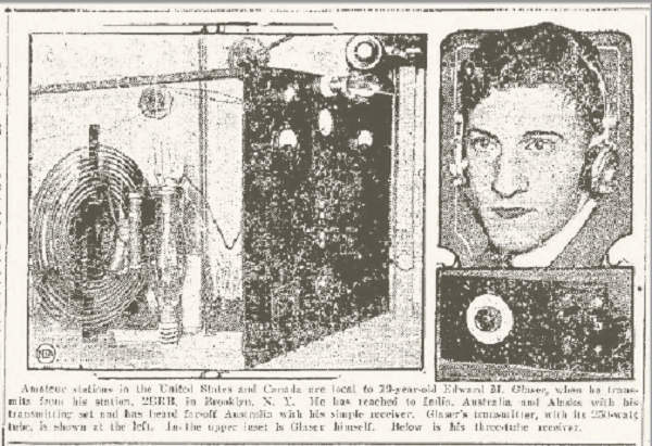 W2BRB - Edward M. 'Eddie' Glaser W2BRB - Edward M. 'Eddie' Glaser