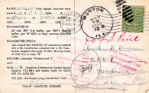 W2JRE - Walter W. 'Philip' Richard W2JRE - Walter W. 'Philip' Richard