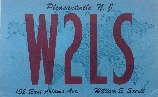 W2LS - William E. 'Bill' Savell W2LS - William E. 'Bill' Savell