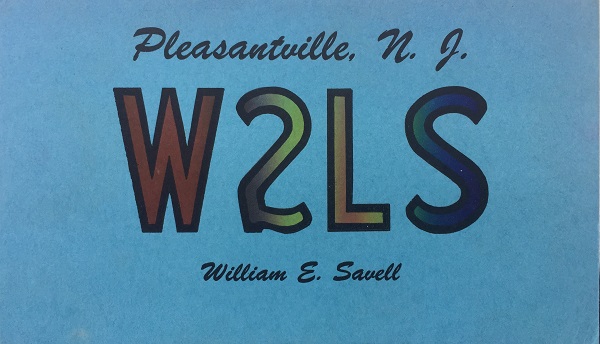 W2LS - William E. 'Bill' Savell W2LS - William E. 'Bill' Savell