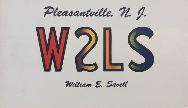 W2LS - William E. 'Bill' Savell W2LS - William E. 'Bill' Savell