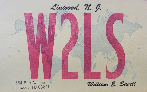W2LS - William E. 'Bill' Savell W2LS - William E. 'Bill' Savell