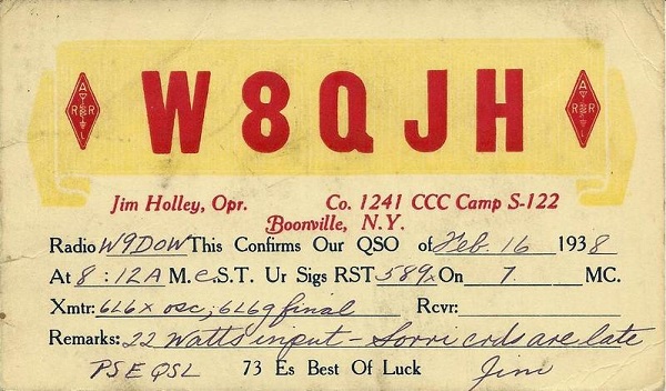 W2QJH - Richard J. Holley W2QJH - Richard J. Holley