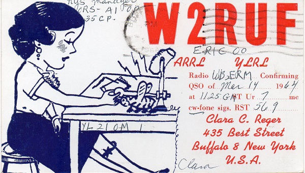 W2RUF - Clara Reger W2RUF - Clara Reger