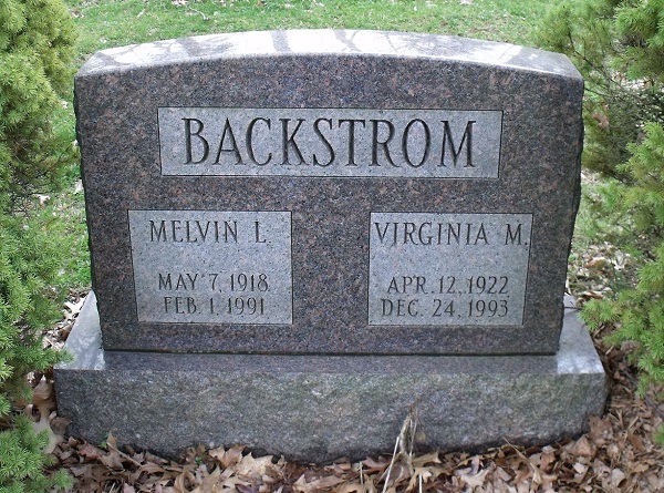 W3DM - Melvin L. 'Pete' Backstrom