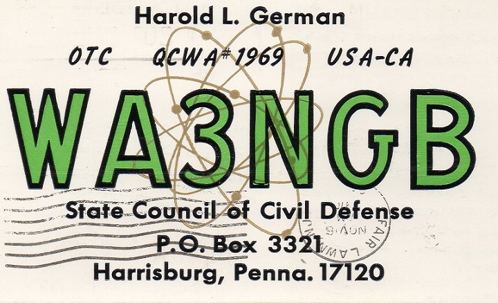 W3IMN - Harold L. German W3IMN - Harold L. German