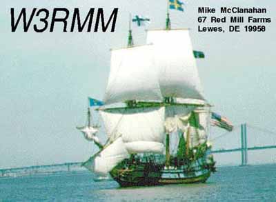 W3RMM - Robert M. 'Mike' Mc Clanahan W3RMM - Robert M. 'Mike' Mc Clanahan